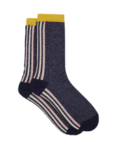 Sokken met streepjes