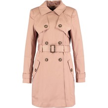 Roze trench coat