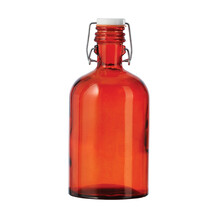 Rode glazen fles