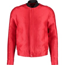 Rode bomber jacket