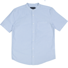 Blauw & wit gestreept shirt