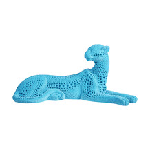 Fluweel blauwe cheetah