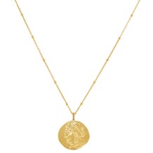 Sterling zilveren goudkleurige ketting