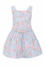 Jurk met detail vissen