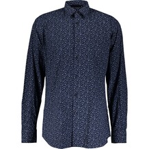 Donkerblauw overhemd