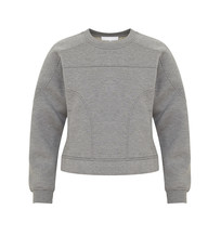 Grijze korte jumper