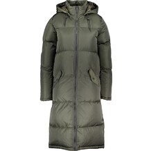 Groene lange parka