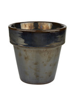 Plantenpot in metallic