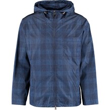 Blauw geruit jack