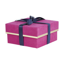 Paarse cadeaudoos
