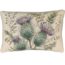 Kussen met bloemen patroon