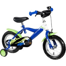 Kinder fiets met zijwieltjes