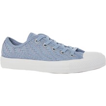 Blauwe sneakers