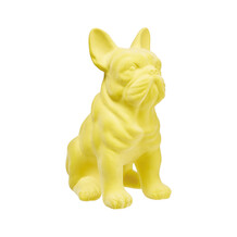 Geel honden beeldje