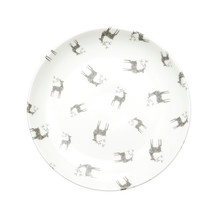 Wit bord met rendieren