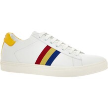 Witte leren sneakers