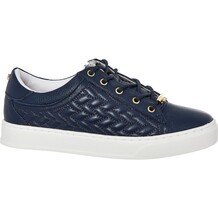 Blauwe sneaker