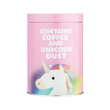 Eenhoorn koffieblik