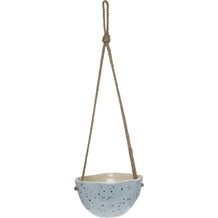 Blauwe hangplant vaas