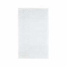 Wit tapijt met geometrisch patroon