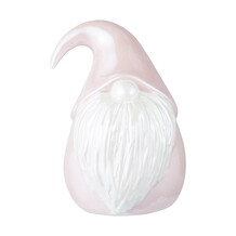 Roze parel kabouter ornament