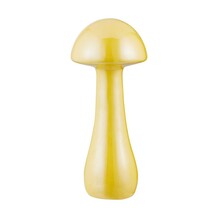 Geel paddestoelornament
