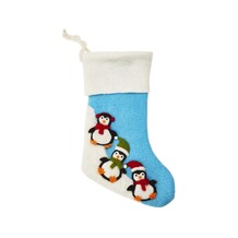 Stocking met pinguïns