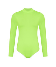 Neon groene body