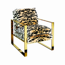 Tijgerprint stoel