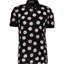 Polo shirt met Baseball print