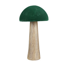 Groene paddenstoel ornament