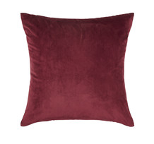 Bordeaux rode fluwelen kussen
