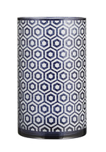 Vaas met geometrische print