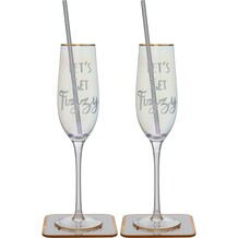 Champagne glas set