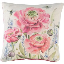 Kussen met bloemen