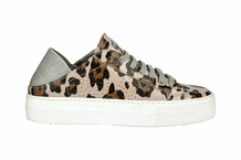Sneakers met luipaardprint