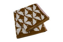 Bruine handdoek - groot
