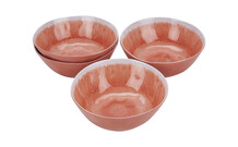 roze kommen set