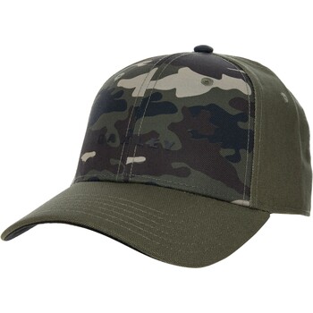 Groen camouflage pet