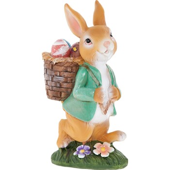 Konijn met mandje