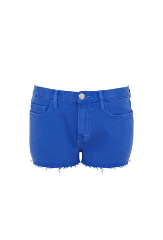 Blauwe short