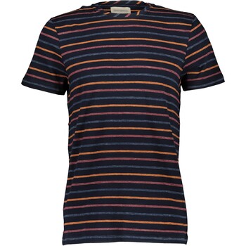 Navy blauw gestreept T-shirt