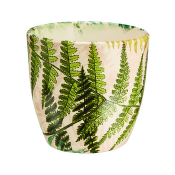 Beige plantenpot