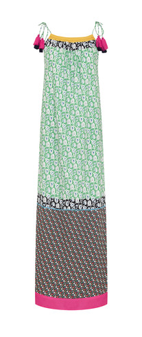 Maxi jurk met bloemen