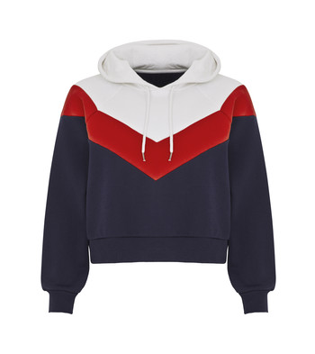 Hoodie met 3 kleuren