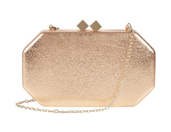 Rosé gouden clutch