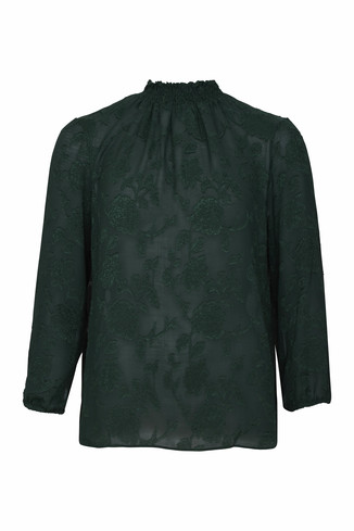Groene blouse