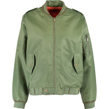 Groene bomber jas