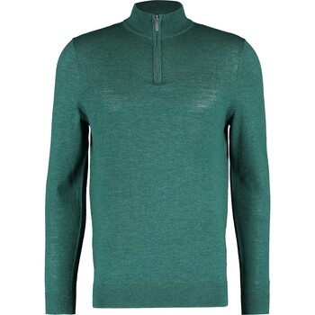 Groene wollen trui met rits