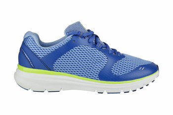 Blauwe sneakers